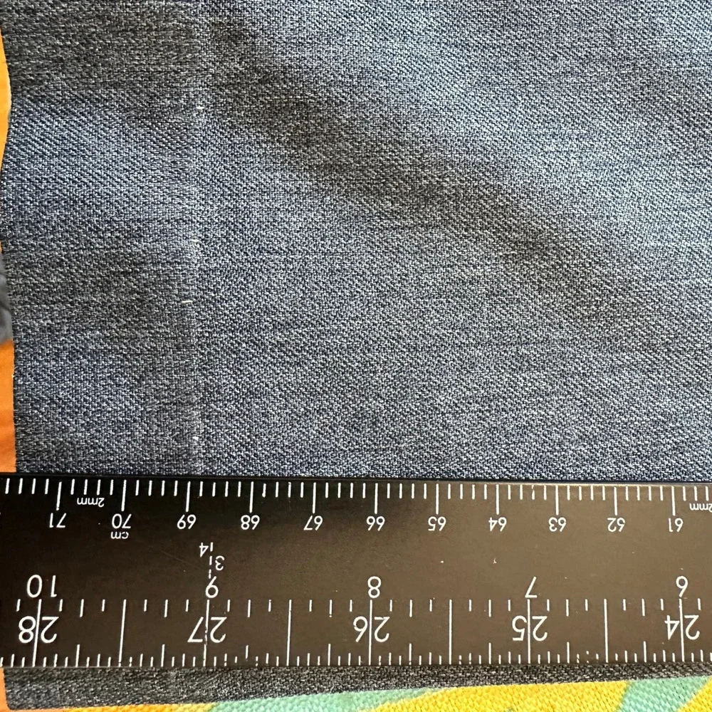 VTG Levi Strauss Action Slacks Trousers Men 40x30 Grey Vintage Polyester 90s EUC